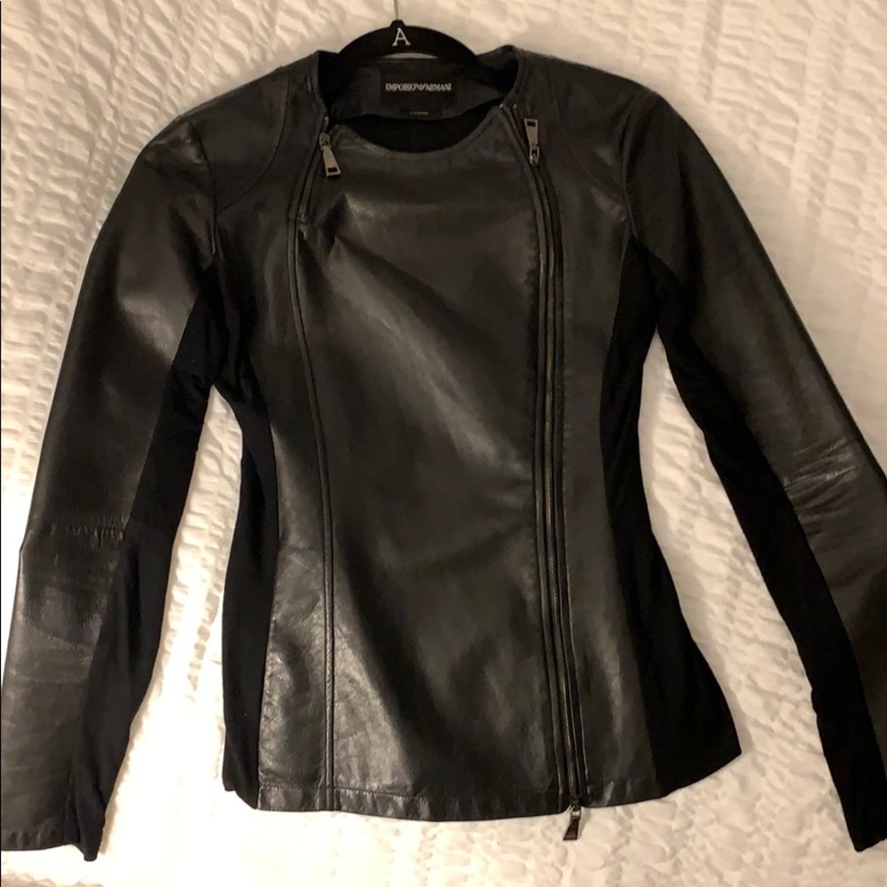 Emporio Armani Leather Jacket